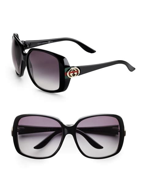 black square gucci glasses|black Gucci sunglasses brand new.